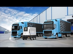 180KW 210KWH Mobil EV Şarj Çözümleri PV Fotovoltaik Panellerle Mobil Şarj Aracı