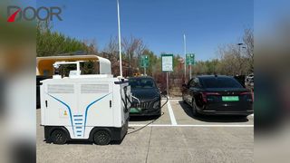 Kapı Mobil Şarj Robotu resmi olarak Jilin Eyaletinin otoyol servis alanlarına girdi.